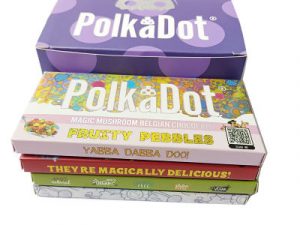 Polka Dot Chocolate Bars 